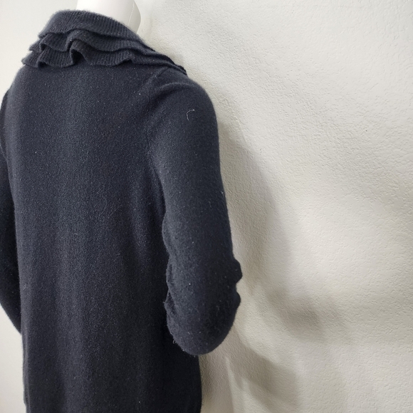 Neiman Marcus Cashmere Black Cardigan Size M - Picture 7 of 16